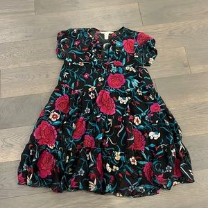 Diane von Furstenberg Floral Silk Dress